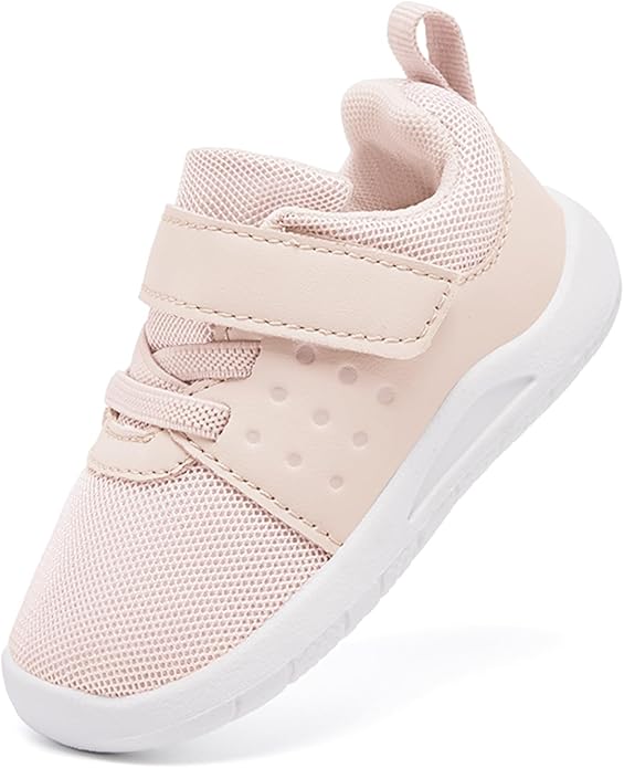 MORENDL Toddler Baby Shoes 0-4 Years Boy Girl Lightweight Breathable Non-Slip Sports Sneakers Running Walking Tennis Barefoot Shoes