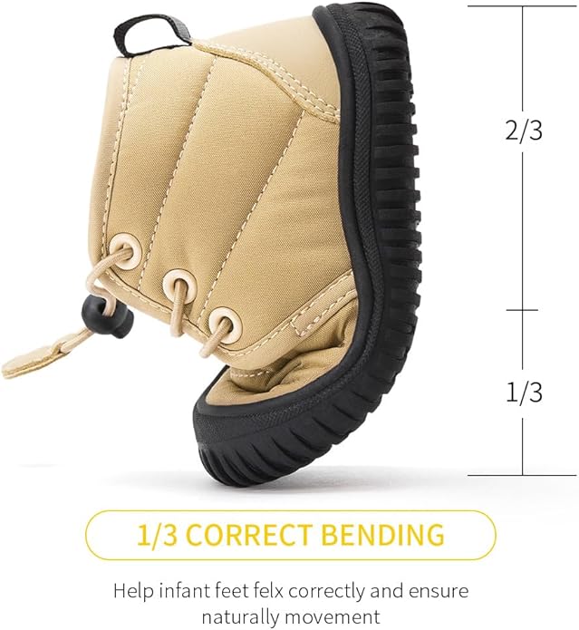 BMCiTYBM Toddler Baby Winter Snow Boots Boy Girl Faux Fur Warm Non Slip First Walking Infant Shoes