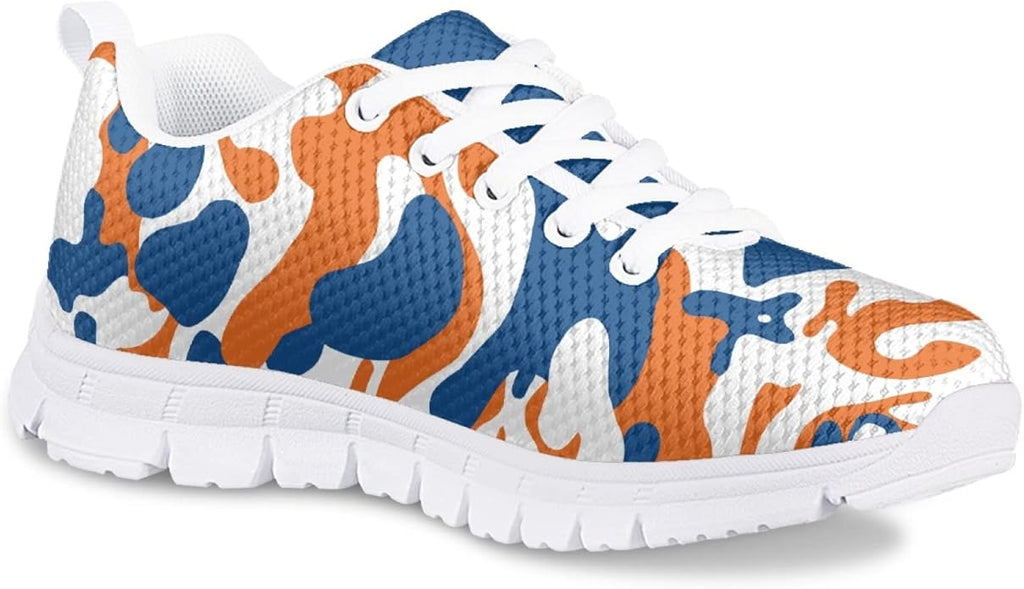 MARSVOVO First Shoes for Walking Boy Girl Athletic Lightweight Flexible Lace-up Breathable Running Shoes Casual Classic Comfortable Non Slip Play Sport Learning to Walk Toddler Girl Sneakers