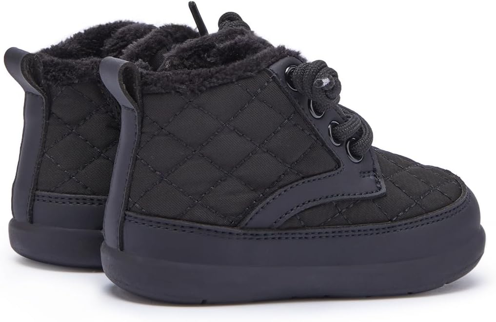 BMCiTYBM Baby Boy Girl Snow Boots Waterproof Winter Warm Booties Nonslip Lightweight Outdoor Shoes for First Walkers 6 9 12 18 24 Months(Infant/Toddler)