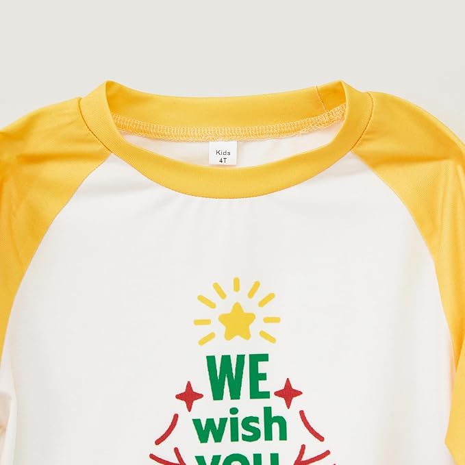 Awoscut Family Christmas Pajamas Matching Pajamas for Family, Xmas PJs Sets Holiday Sleepwear