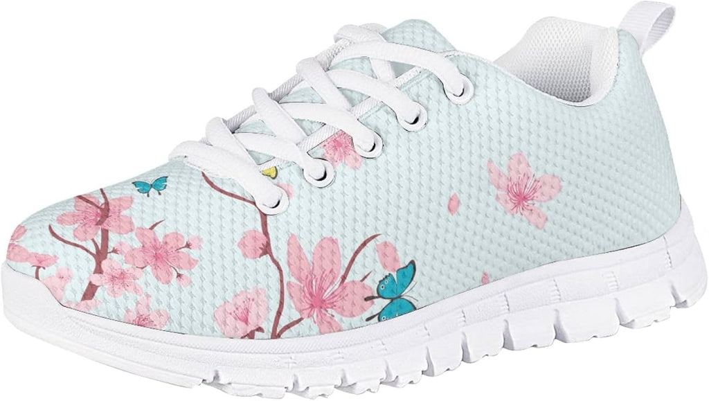 MARSVOVO First Shoes for Walking Boy Girl Athletic Lightweight Flexible Lace-up Breathable Running Shoes Casual Classic Comfortable Non Slip Play Sport Learning to Walk Toddler Girl Sneakers