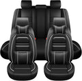 Car Seat Covers for Honda cr-v 2003-2025 | 5-Seats Seat Covers, Waterproof Seat Protectors, Automotive Seat Covers (Full Set with Pillow,Black&White Line)