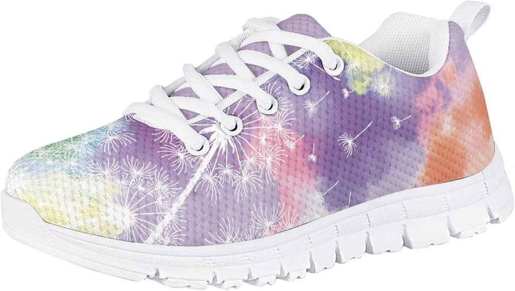 MARSVOVO First Shoes for Walking Boy Girl Athletic Lightweight Flexible Lace-up Breathable Running Shoes Casual Classic Comfortable Non Slip Play Sport Learning to Walk Toddler Girl Sneakers