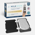 Freeze It Flat Breast Milk Storage Bag Freezer Organizer - Space-Saving Freezer System for Breastmilk Storage Bags - Breast Pump Accessories - Breast Milk Freezer Organizer Made in The USA
