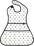 Full Coverage Waterproof Feeding Bib for Toddlers – Extra Long Apron Bib for Mealtime, Self-Feeding, BPA-Free