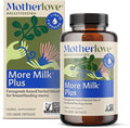 Motherlove More Milk Plus (120 Capsule Value Size) Fenugreek-Based Lactation Supplement to Support Breast Milk Supply—Non-GMO, Organic Herbs, Vegan, Kosher, Soy-Free