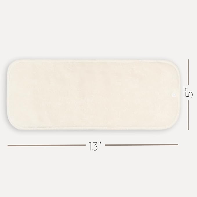 7 Pack Inserts with Snap - Reusable and Absorbent - Perfect for Any Diaper - Nora's Nursery