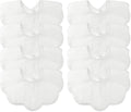 Muslin Baby Bibs for Drooling and Teething Newborn Drool Bibs for Baby Girl Boy