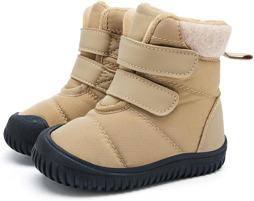 BMCiTYBM Toddler Baby Winter Snow Boots Boy Girl Faux Fur Warm Non Slip First Walking Infant Shoes