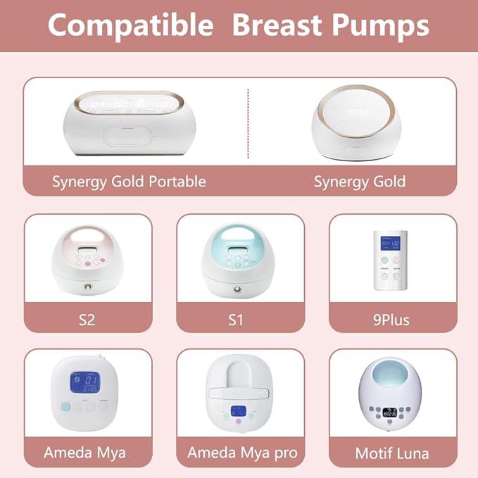2pcs 28mm Flanges Compatible with Spectra S2 S1 9 Plus Ameda MYA Motif Luna Cimilre Breastpumps, Replacement to Spectra Pump Parts Spectra Flange, for Spectra Pump Parts and Spectra Shield