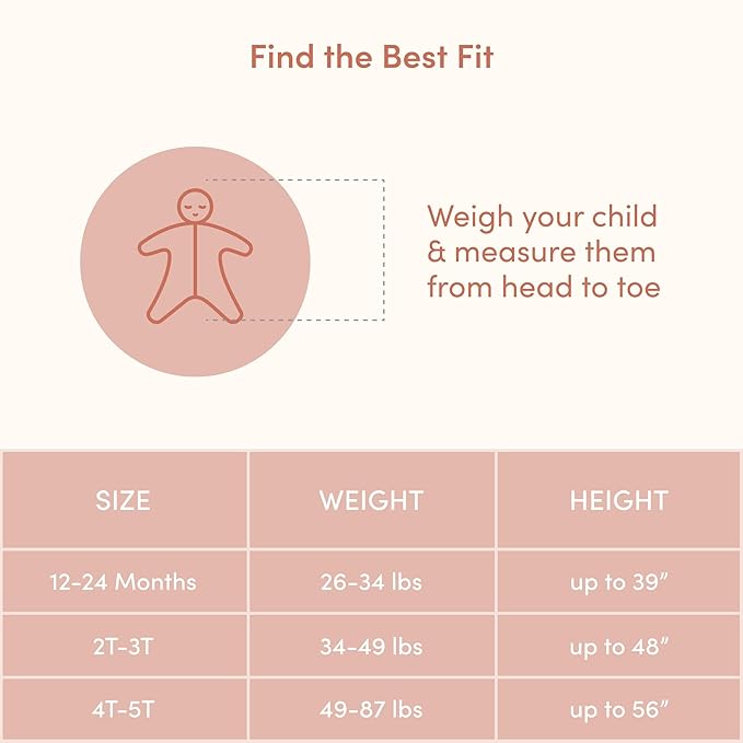 SleepingBaby Flying Squirrel Toddler Pajamas with Practical Zipper for Quick Diaper Changes and Travel Comfort - Heather Grey - 4-5T