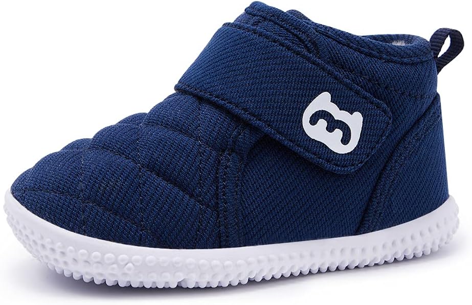BMCiTYBM Toddler Baby Winter Snow Boots Boy Girl Faux Fur Warm Non Slip First Walking Infant Shoes