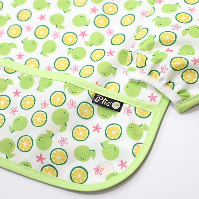 Long Sleeve Waterproof Bib for Toddlers – Feeding Smock for Baby Mealtime, Self-Feeding, Painting & Messy Play, BPA-Free