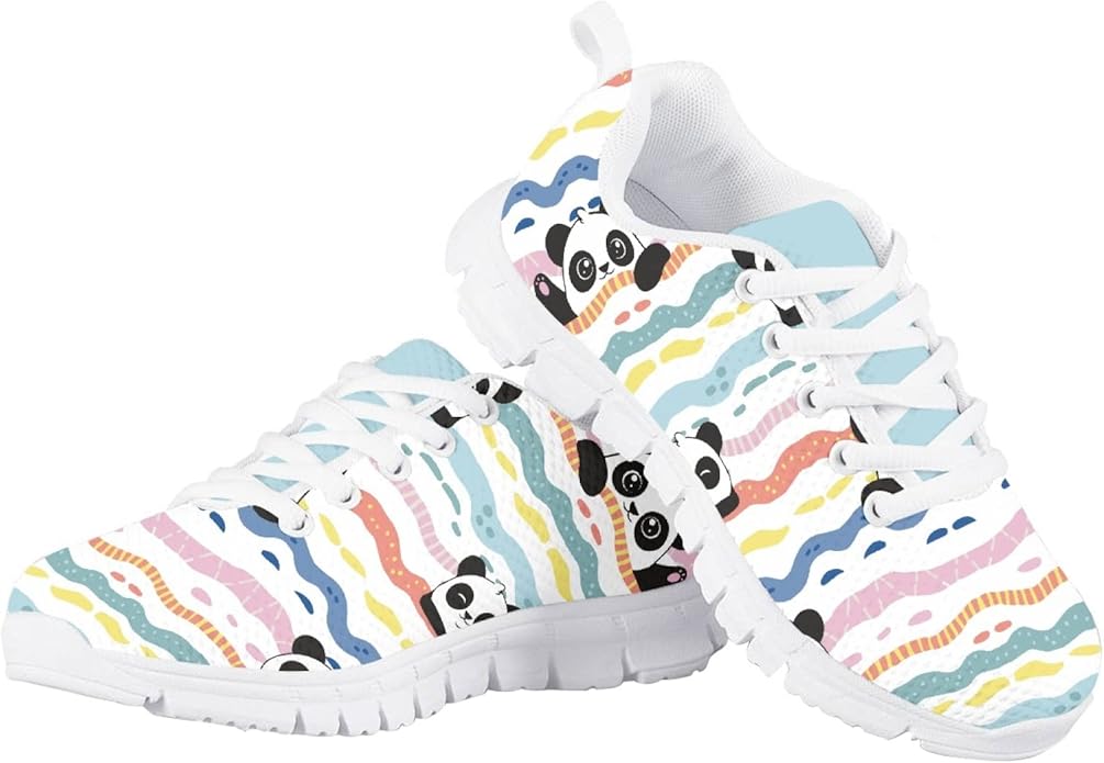 MARSVOVO First Shoes for Walking Boy Girl Athletic Lightweight Flexible Lace-up Breathable Running Shoes Casual Classic Comfortable Non Slip Play Sport Learning to Walk Toddler Girl Sneakers