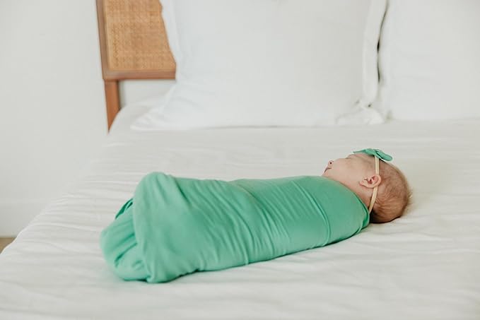 Copper Pearl Baby Swaddle Blanket - Premium Knit Baby Blanket, Large Soft Stretchy Receiving Blankets for Baby Boy and Girl, Swaddles for Newborn, Infant, and Toddler (Leif)