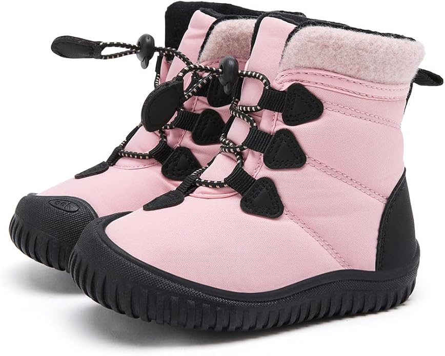 BMCiTYBM Toddler Baby Winter Snow Boots Boy Girl Faux Fur Warm Non Slip First Walking Infant Shoes
