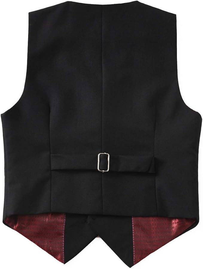 Visaccy Boys Suits Slim Fit Dress Clothes Ring Bearer Outfit