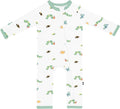KYTE BABY Unisex Rayon Made From Bamboo Zippered Rompers 0-24 Months