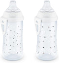 NUK Active Sippy Cup, 10 oz, 2 Pack, 12+ Months, Timeless Collection, Amazon Exclusive