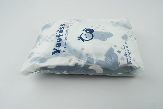 Yoofoss Baby Pajamas 100% Cotton Baby Sleepers for Newborn 0-3 3-6 6-9 Months Boys Girl Clothes 3pcs Footed PJs