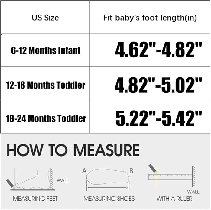 Newsonet Baby Shoes Boys Girls First Walking Breathable Non Slip Walker Sneakers Soft Sole 6 9 12 18 20 24 Months