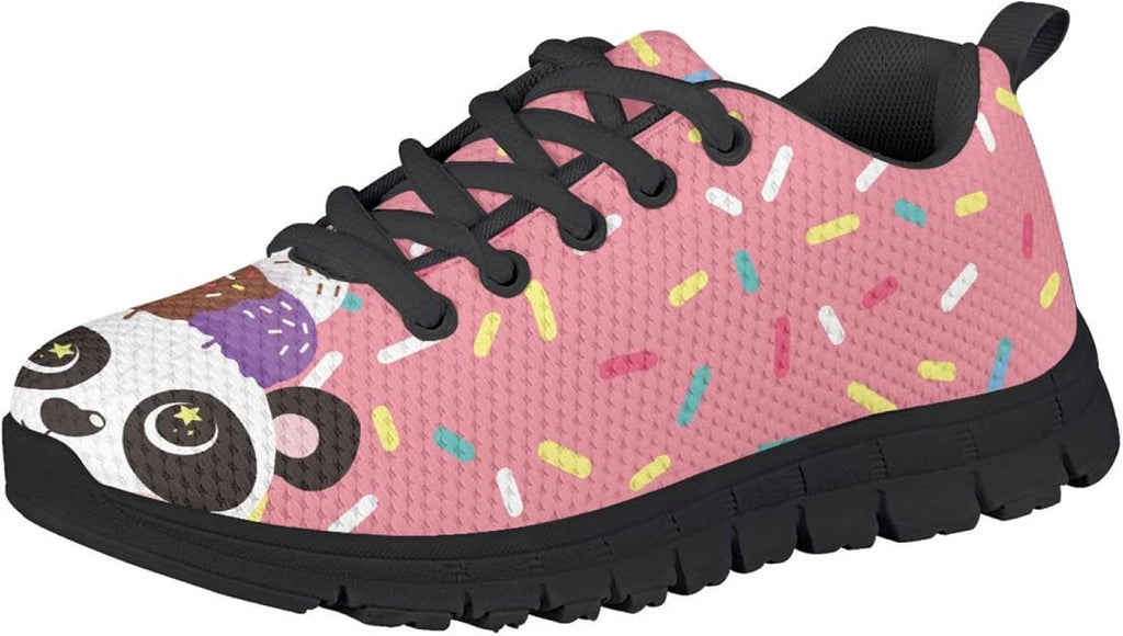 MARSVOVO First Shoes for Walking Boy Girl Athletic Lightweight Flexible Lace-up Breathable Running Shoes Casual Classic Comfortable Non Slip Play Sport Learning to Walk Toddler Girl Sneakers