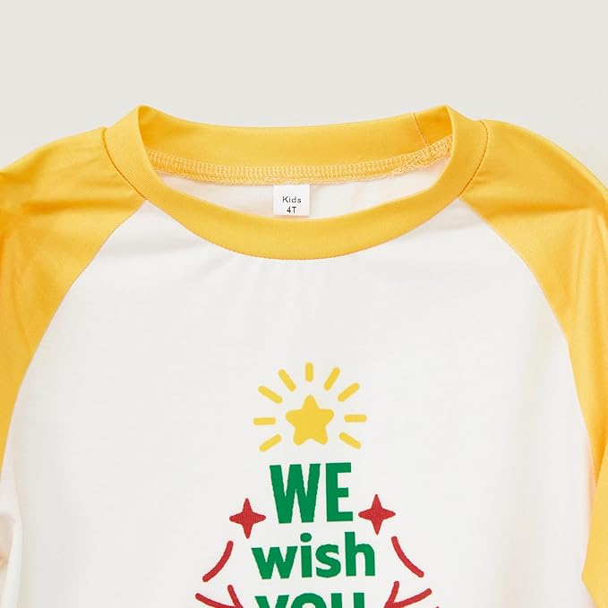 Awoscut Family Christmas Pajamas Matching Pajamas for Family, Xmas PJs Sets Holiday Sleepwear
