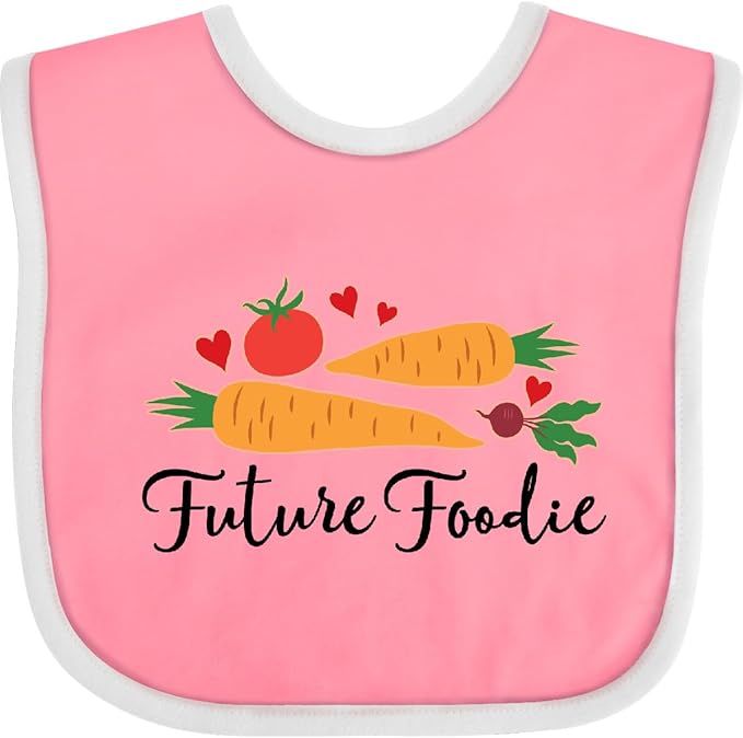 inktastic Future Foodie Cute Vegetable Baby Bib