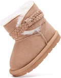 BMCiTYBM Girls Boys Snow Boots Warm Winter Fur Lined Baby Shoes (Infant/Toddler/Little Kid)