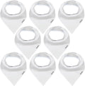 Organic Cotton Baby Bibs for Boys & Girls – Soft, Absorbent Teething & Drool Bibs - Adjustable Snaps for Toddlers