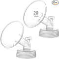 20mm Flange Compatible with Spectra S1 S2 9 Plus Synergy Gold Breastpump Replacement to Spectra Pump Parts and Flange; Not Original; Replaces Shield