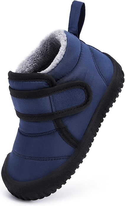 BMCiTYBM Toddler Baby Snow Boots Winter Shoes Boys Girls Cold Weather Baby Faux Fur Shoes