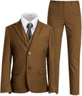 Boys Suit for Kids Tuxedo Suits for Wedding Formal Suit Set Toddler Boy Dress Outfit with Shirt and Tie