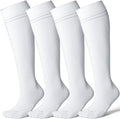LEVSOX Viscose Made from Bamboo Compression Socks for Pregnant Women 20-30 mmHg Knee High Cute Mens Supports Socks for Travel