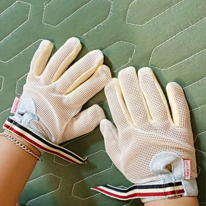 Thumb Sucking Guard Gloves Thumb Guard to Thumb Sucking Stop for Kids Nail Biting Stop and Five Fingers Sucking Stop for Baby (XXL)