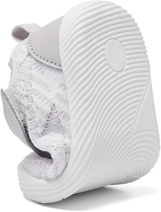 MORENDL Toddler Sneakers Baby Boys & Girls Barefoot Shoes Lightweight Breathable Walking Running Tennis Athletic Sport Shoes