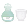 Lulyboo Silicone Fresh Fruit and Veggie Self-Feeder Pacifier for Babies 6+ Months - BPA-Free, Dishwasher Safe, Food-Grade Silicone Baby Food Feeder with Small Holes for Safe, Nutritious Self-Feeding