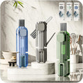 3Pcs 4 in 1 Cup Lid Gap Cleaning Brush Set,Multifunctional Crevice Cleaning Brush for Bottle,Multipurpose Bottle Cleaner with Compact Design Tiny Silicone Cup Holder Cleaner Tool,Kitchen Gadgets