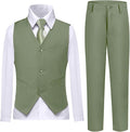 Boys Vest Set Formal Dress Suits Wedding Outfit Dresswear