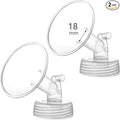 18mm Flange Compatible with Spectra S1 S2 9 Plus Synergy Gold Breastpump Replacement to Spectra Pump Parts and Flange; Not Original; Replaces Shield