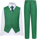 Boys Vest Set Formal Dress Suits Wedding Outfit Dresswear