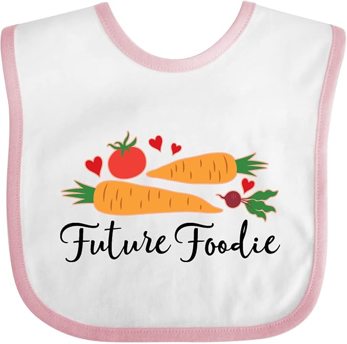 inktastic Future Foodie Cute Vegetable Baby Bib