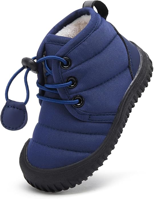 BMCiTYBM Toddler Baby Winter Snow Boots Boy Girl Faux Fur Warm Non Slip First Walking Infant Shoes