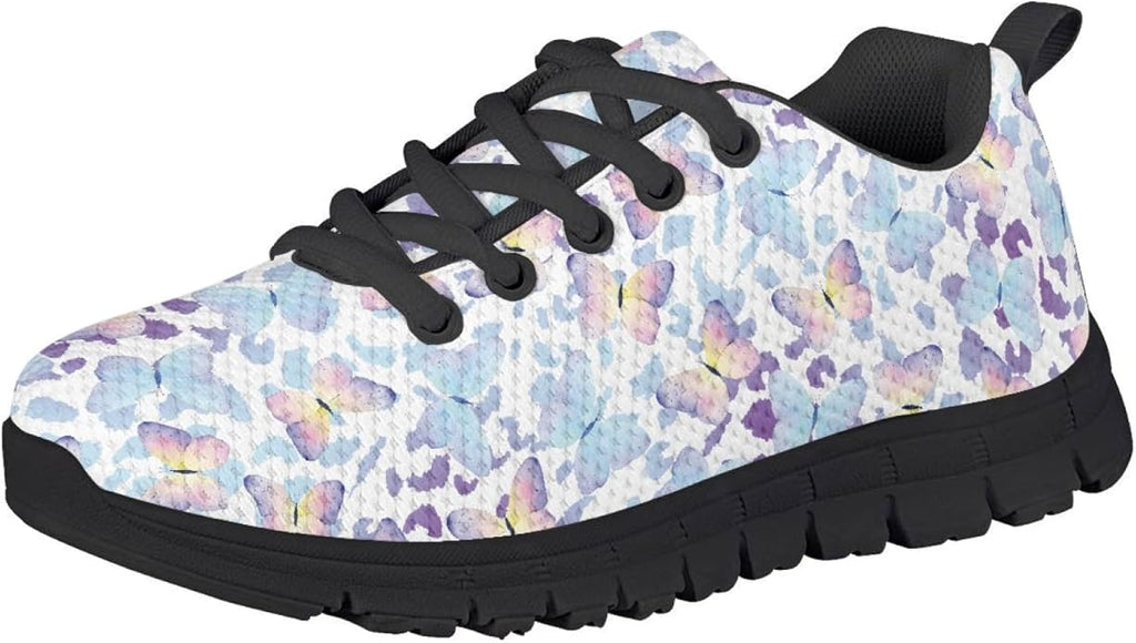 MARSVOVO First Shoes for Walking Boy Girl Athletic Lightweight Flexible Lace-up Breathable Running Shoes Casual Classic Comfortable Non Slip Play Sport Learning to Walk Toddler Girl Sneakers