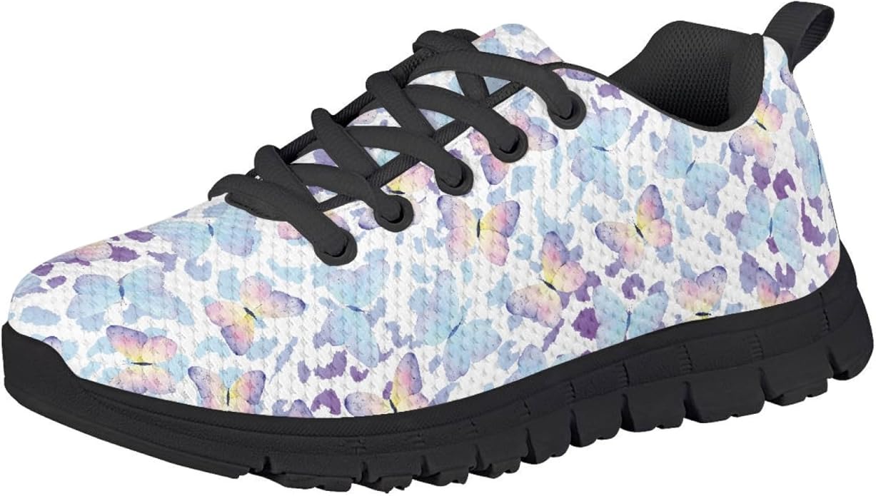 MARSVOVO First Shoes for Walking Boy Girl Athletic Lightweight Flexible Lace-up Breathable Running Shoes Casual Classic Comfortable Non Slip Play Sport Learning to Walk Toddler Girl Sneakers