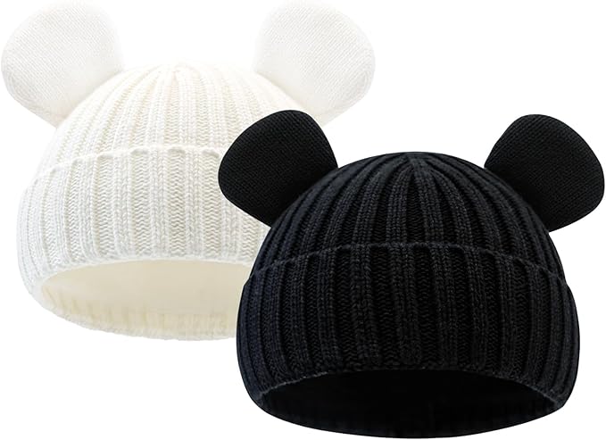 Toddler Boy Winter Beanie Baby Knit Hat Warm Girl Beanies Newborn Cute Hats for Kids