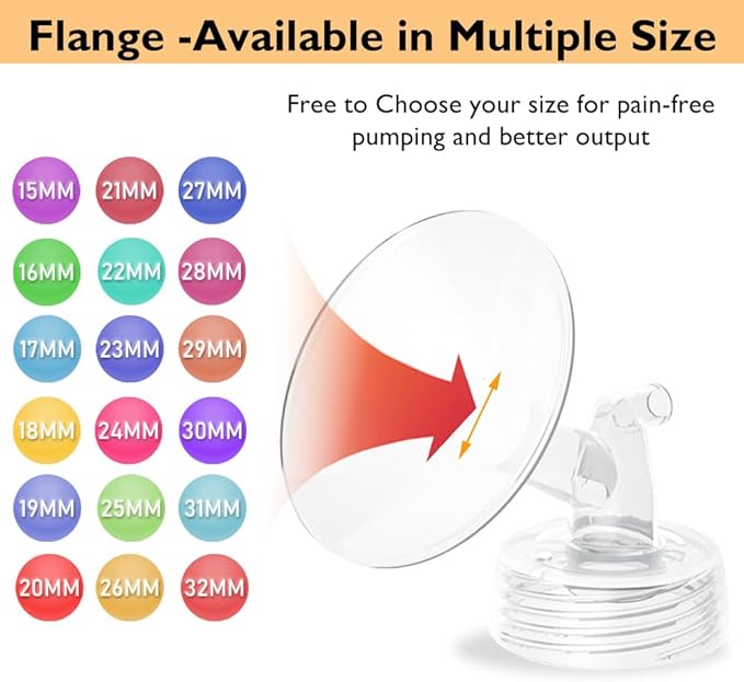 27mm Flange and Duckbill Valve Compatible with Spectra S1 Spectra S2 Spectra9 Plus Synergy Gold Breast Pump, Spectra Pump Parts S2 Parts S2 Accessories Replacement