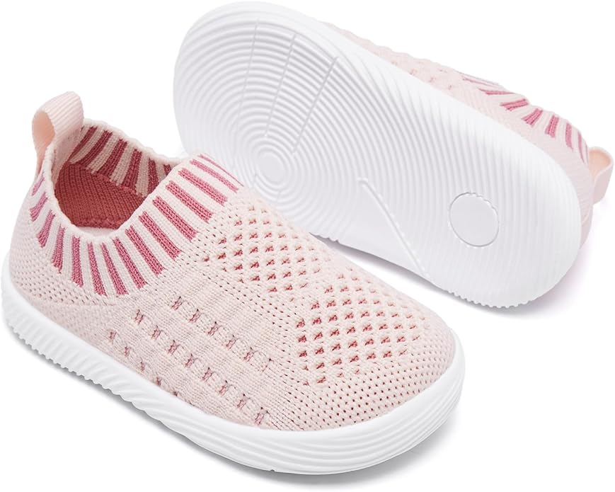 MORENDL Baby Toddler Walking Socks Non-Slip Breathable Unisex Casual Sneakers