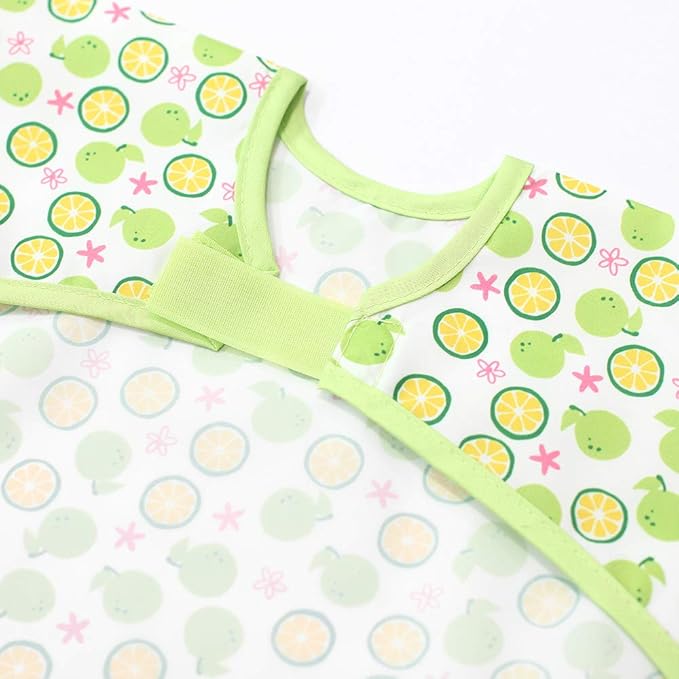 Long Sleeve Waterproof Bib for Toddlers – Feeding Smock for Baby Mealtime, Self-Feeding, Painting & Messy Play, BPA-Free